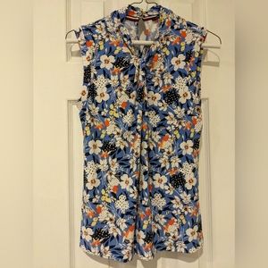 Tommy Hilfiger sleeveless flower top